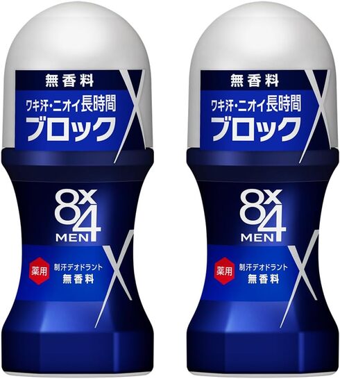 花王「エイトフォーメン ロールオン 無香料 60ml×2個セット」