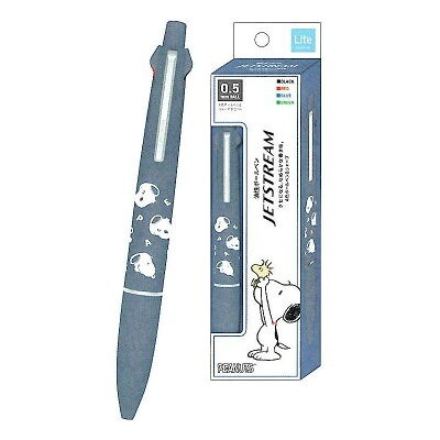 ジェットストリーム Lite touch ink 多機能ペン 4&1 0.5mm スヌーピー many snoopy