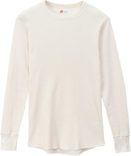 ヘインズ サーマル クルーネックロングスリーブTシャツ HM4-Q501