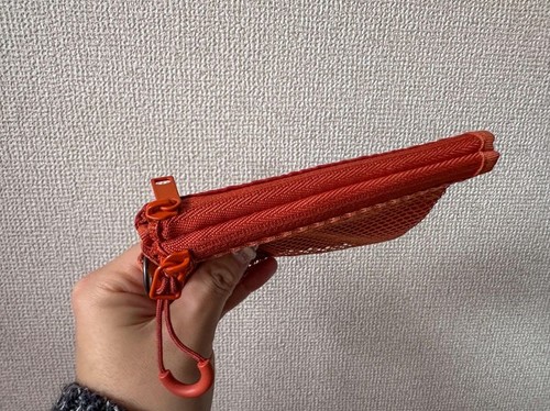 ダブルポケット構造がうれしい