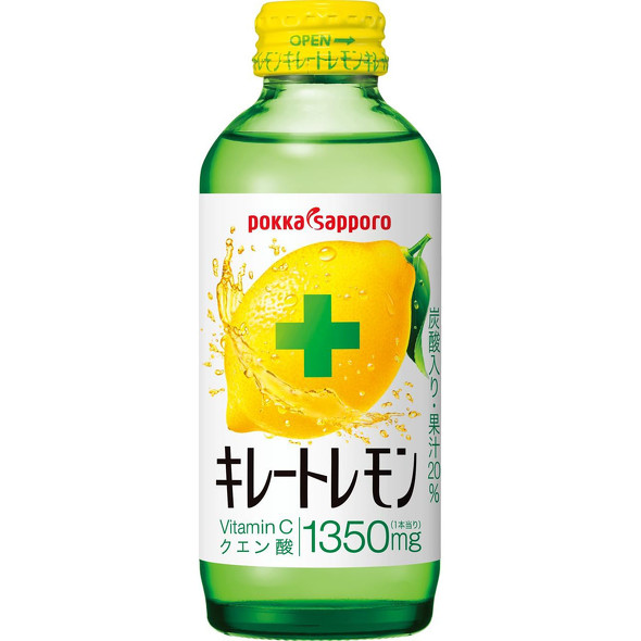 ポッカサッポロ「キレートレモン 155ml×24本」