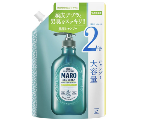 ネイチャーラボ「MARO 薬用 デオスカルプシャンプー 詰め替え 800ml」