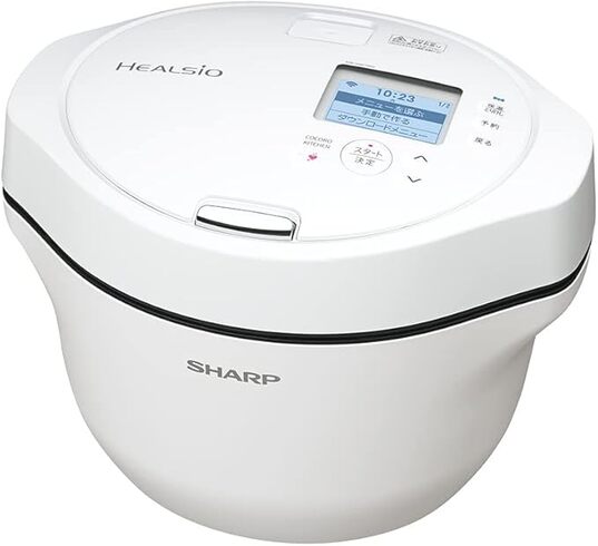 シャープ「ヘルシオ ホットクック 1.6L KN-HW16G-W」