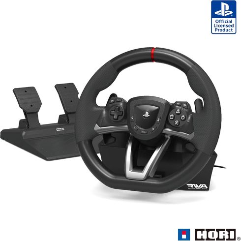 PC用ハンドルコントローラー：ホリ「レーシングホイールエイペックス for PlayStation 5、PlayStation 4、PC」