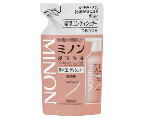 第一三共ヘルスケア「ミノン薬用コンディショナー つめかえ用 380mL」