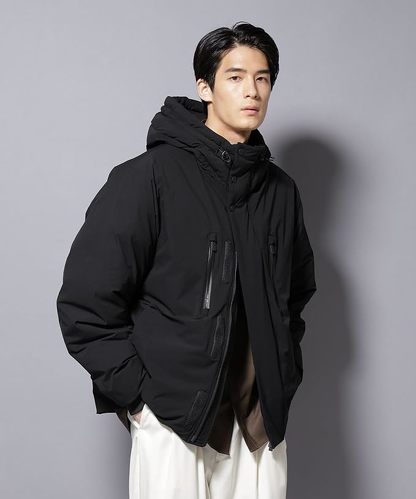 ナノ・ユニバース 西川ダウン（R）SOLOTEXショートダウン メンズ