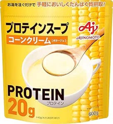 味の素「プロテインスープ コーンクリーム 600g」