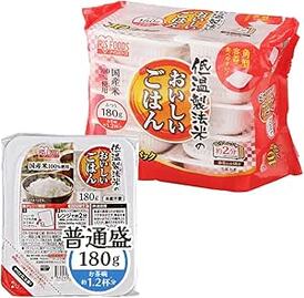 アイリスオーヤマ（IRIS OHYAMA）「国産米100%使用 低温製法米のおいしいごはん 180g」