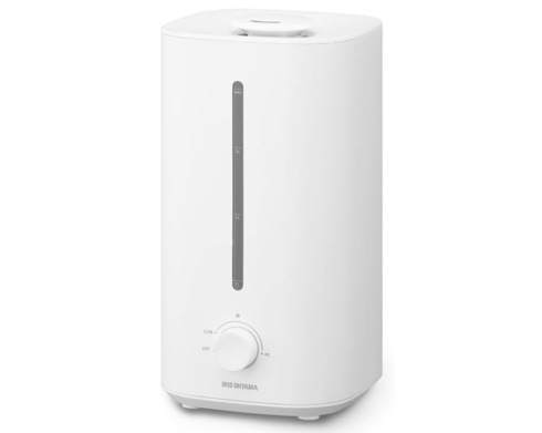 アイリスオーヤマ「上給水超音波加湿器  AZHM-UU28B-W」