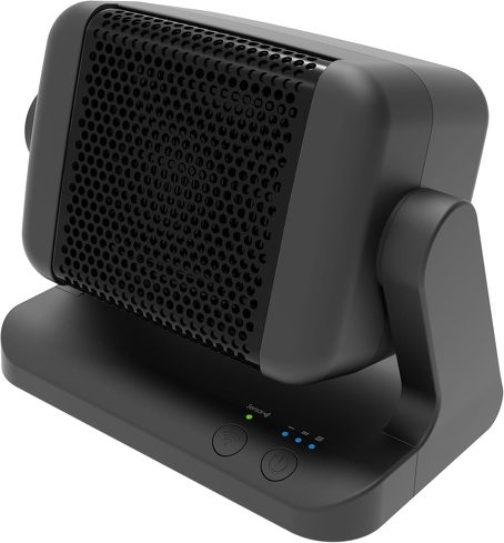 ポータブルヒーター：TOPLAND「コンパクト セラミックヒーター 300W SC-CH25BK」