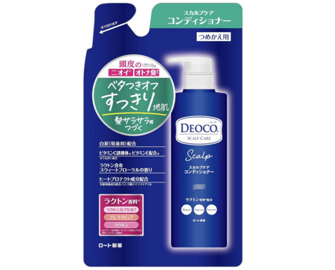 ロート製薬「デオコ スカルプケアコンディショナー つめかえ用 370g」