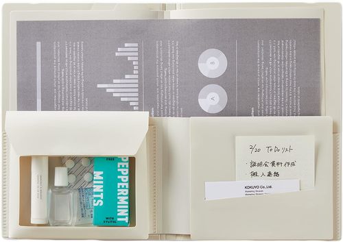 コクヨ ドキュメントファイル BIZRACK A4 2つ折り
