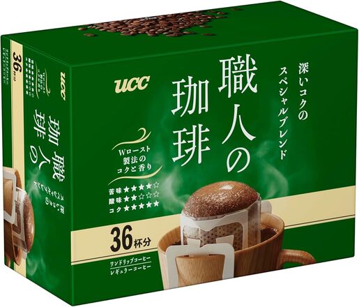 UCC「職人の珈琲 ワンドリップコーヒー 深いコクのスペシャルブレンド 36杯」