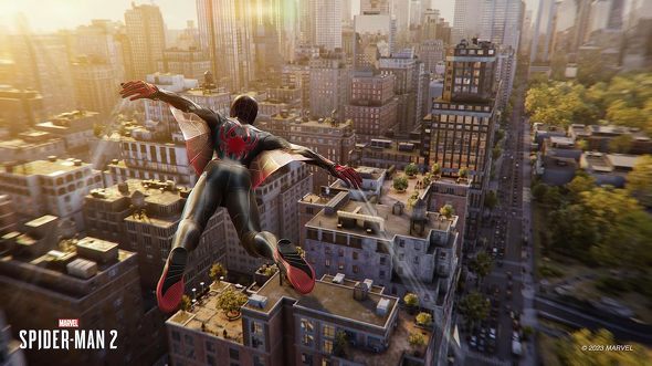 PS5のソフト（オープンワールド）：ソニー・インタラクティブエンタテインメント「Marvel's Spider-Man 2」