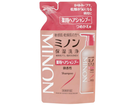 第一三共ヘルスケア「ミノン 薬用ヘアシャンプー つめかえ用 380mL」
