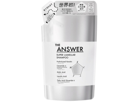 花王「THE ANSWER（ジアンサー）スーパーラメラシャンプー 詰め替え用 320ml」