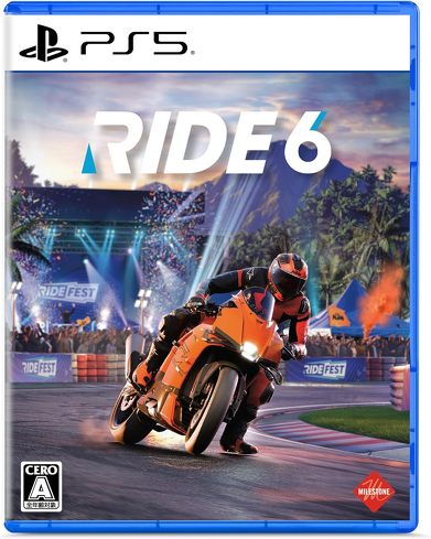 PS5のソフト（スポーツ・ドライブ）：PLAION「RIDE 6」