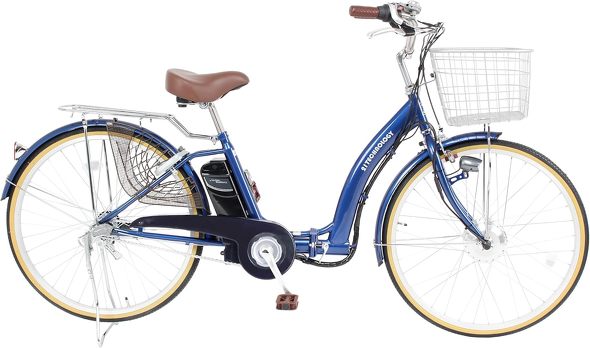 今売れている折りたたみ式の電動自転車：21Technology「電動アシスト自転車 DA263 コバルトブルー」