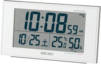 セイコー「クロック 置き時計 白パール BC402W」