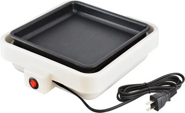 オーム電機「ミニホットプレート COK-YH75B-W 08-1202」