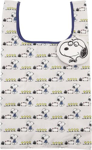 アフタヌーンティー リビング ケース付きショッピングバッグ/PEANUTS