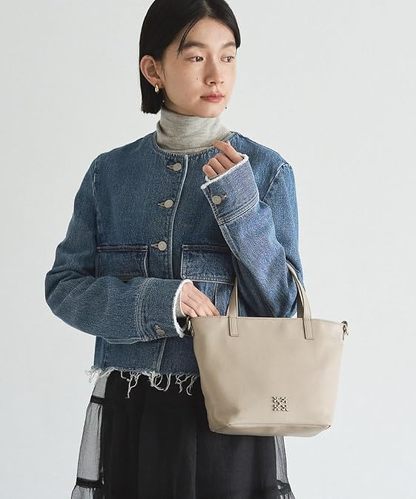 ラシット レザー2WAYミニトートバッグ