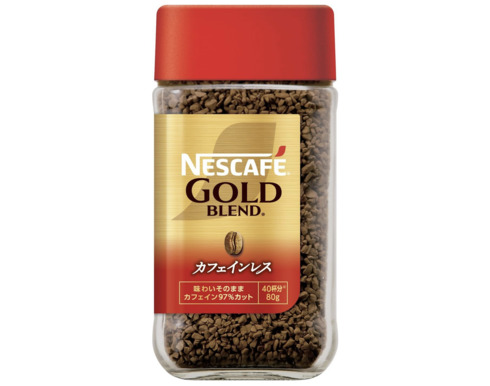 ネスレ日本「ネスカフェ ゴールドブレンド カフェインレス 80g」