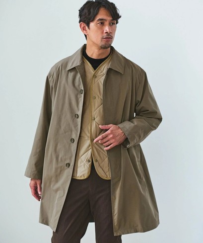 8位：UNITED ARROWS green label relaxing「【WEB限定】JUST fit 3WAY ステンカラーコート -はっ水-」