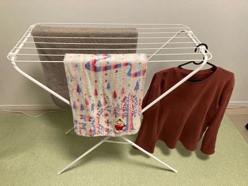 イケアの999円の物干しラックをレビュー