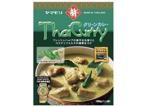 ヤマモリ「タイカレーグリーン 180g×5個」