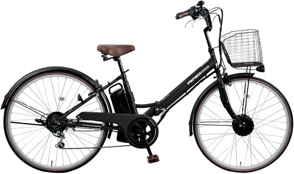 今売れている折りたたみ式の電動自転車：PROVROS「折りたたみ電動アシスト自転車26インチ P-266E」