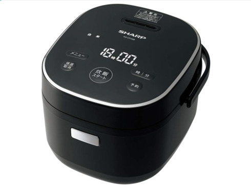 シャープ「炊飯器 KS-CF05B-B」