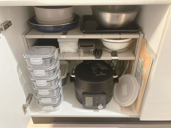 コンロ下収納