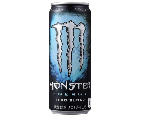 アサヒ飲料「モンスターエナジー ゼロシュガー 355ml×24本」