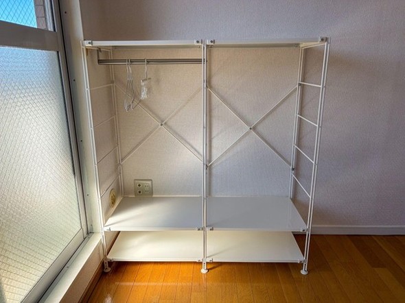 自分好みの収納棚を作れる
