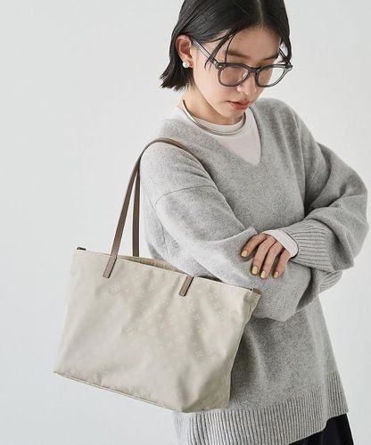 ラシット ナイロンジャガードセパレートトート