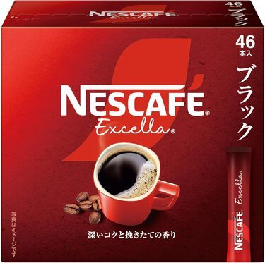 ネスカフェ「エクセラ スティック ブラック 46本」