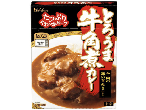ハウス食品「とろうま 牛角煮カレー 200g×5個」