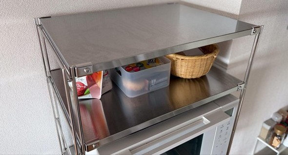 無印良品の「ステンレスユニットシェルフ」を紹介
