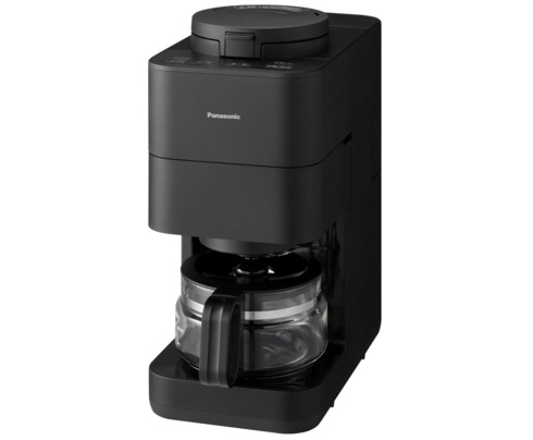 パナソニック「コーヒーメーカー 全自動 ミル付き NC-A58-K」