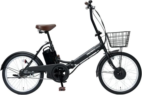 今売れている折りたたみ式の電動自転車:PROVROS「折りたたみ電動アシスト自転車20インチ P-201E」