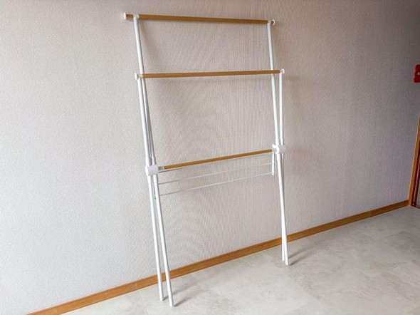 使わないときは折りたたんでおける