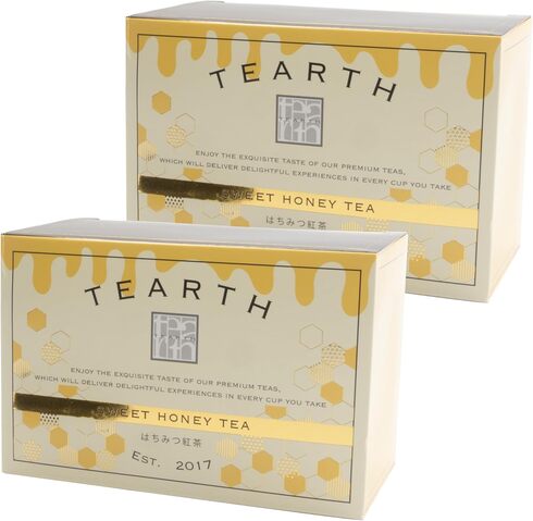 ティーアース「はちみつ紅茶 ティーバッグ 25袋入り 2個セット」