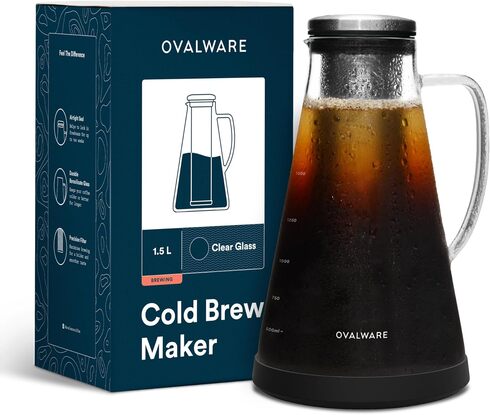 OVALWARE「密閉式コールドブリューアイスコーヒーメーカー」