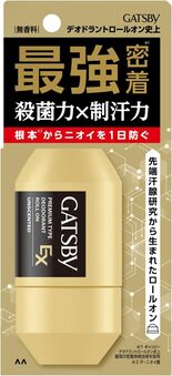 ギャツビー「EXプレミアムタイプ デオドラントロールオン 無香料」