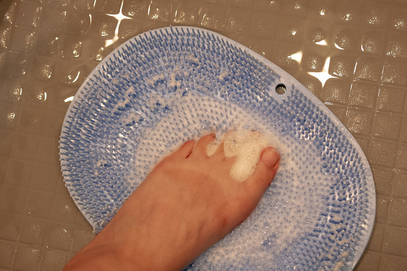足を乗せて動かすだけだから、毎日続けられる