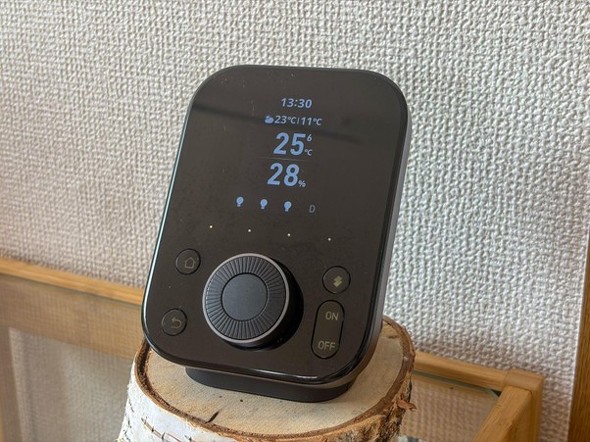 温度や湿度、天気が一目でわかる