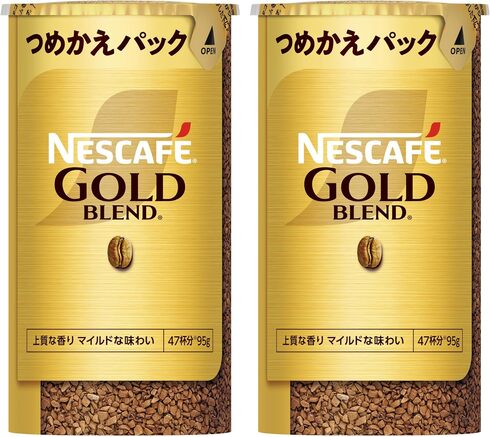 ネスレ日本「ネスカフェ ゴールドブレンド エコ&システムパック 95g×2本」