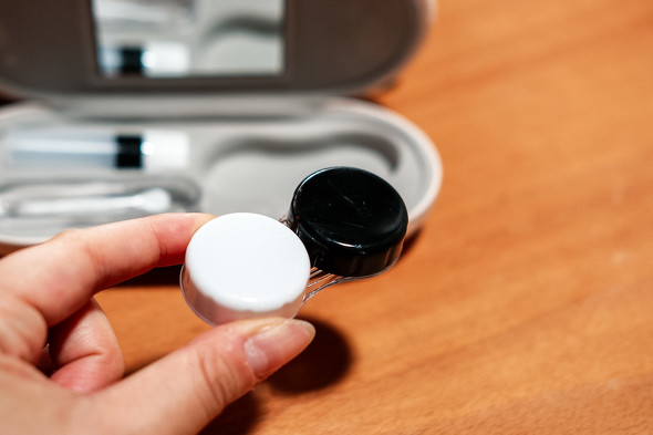 「眼鏡・コンタクト用品」の定位置が決まる
