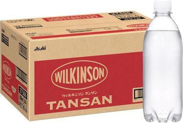 ウィルキンソン「タンサン ラベルレスボトル 500ml×24本」